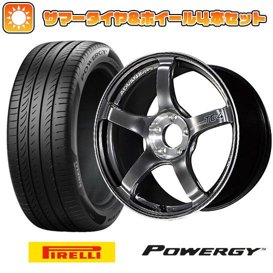 225/40R18 夏タイヤ ホイール４本セット (5/114車用) PIRELLI パワジー ヨコ...