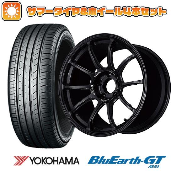 225/40R18 夏タイヤ ホイール4本セット YOKOHAMA ブルーアース GT AE51 (...