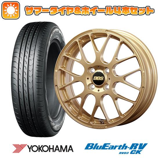 175/55R15 夏タイヤ ホイール４本セット (4/100車用) YOKOHAMA ブルーアース...