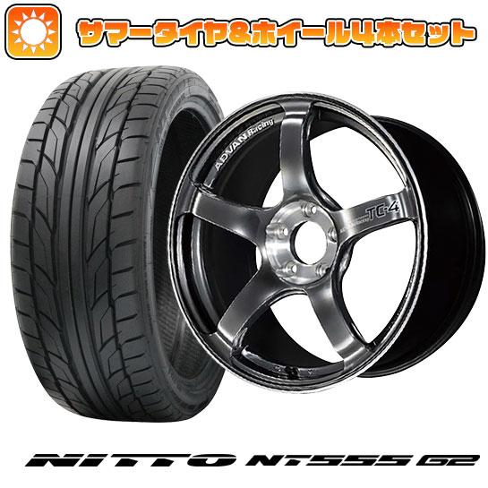 215/40R18 夏タイヤ ホイール４本セット (5/100車用) NITTO NT555 G2 ...