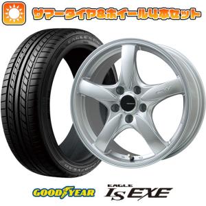 【新品国産5穴114.3車】 夏タイヤ ホイール４本セット 225/45R18 グッドイヤー イーグル エルエス エグゼ(限定) レアマイスター CS-V 【限定】 18インチ｜ark-tire