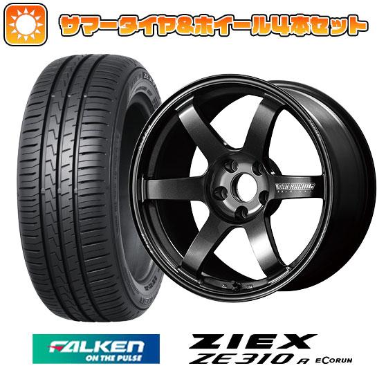 225/45R18 夏タイヤ ホイール４本セット (5/114車用) FALKEN ジークス ZE3...