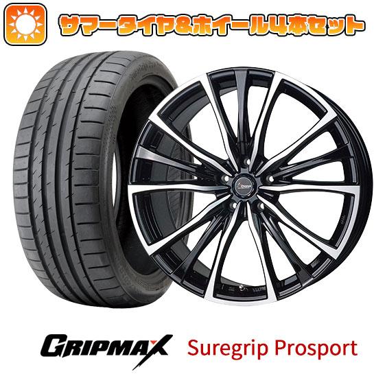 225/45R18 夏タイヤ ホイール４本セット (5/114車用) GRIPMAX シュアグリップ...