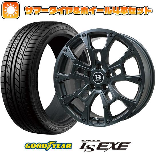 225/45R18 夏タイヤ ホイール４本セット (5/114車用) GOODYEAR イーグル エ...