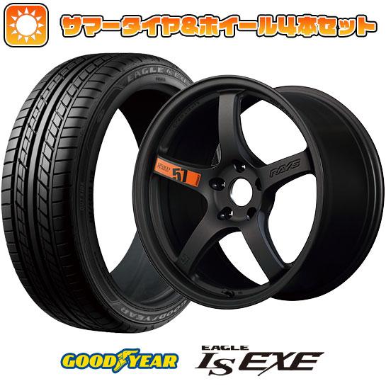 225/45R18 夏タイヤ ホイール４本セット (5/114車用) GOODYEAR イーグル エ...