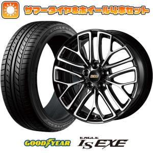 225/45R18 夏タイヤ ホイール４本セット (5/114車用) GOODYEAR イーグル エルエス エグゼ(限定) BBS JAPAN RE-X 18インチ｜ark-tire