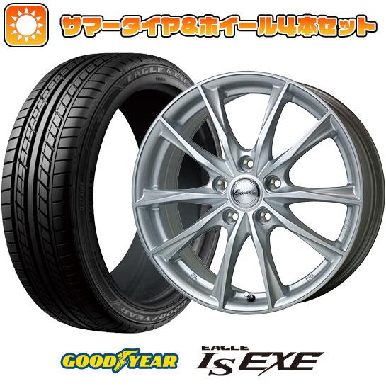 225/45R18 夏タイヤ ホイール４本セット (5/114車用) GOODYEAR イーグル エ...