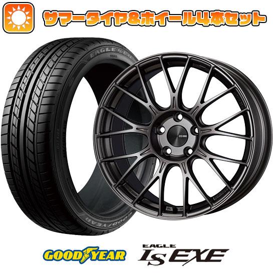 225/45R18 夏タイヤ ホイール４本セット (5/114車用) GOODYEAR イーグル エ...