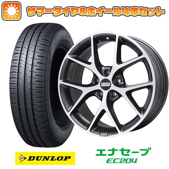 225/50R18 夏タイヤ ホイール４本セット (5/114車用) DUNLOP エナセーブ EC...