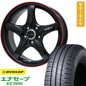 225/50R18 夏タイヤ ホイール4本セット DUNLOP エナセーブ EC204 (5/114...