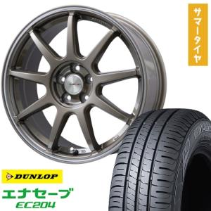 225/50R18 夏タイヤ ホイール4本セット DUNLOP エナセーブ EC204 (5/114...