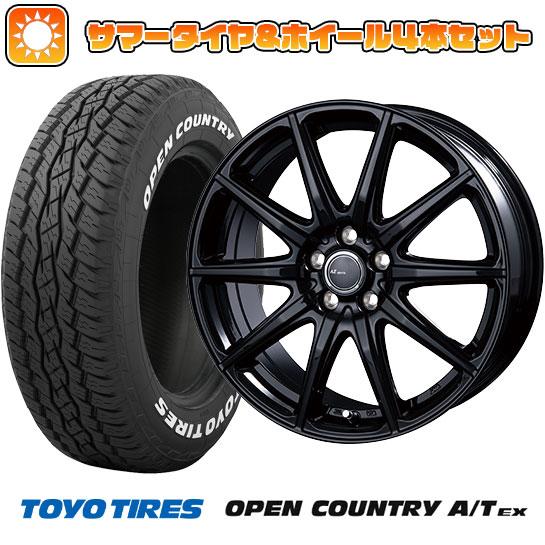 205/65R16 夏タイヤ ホイール4本セット TOYO OPEN COUNTRY A/T EX ...