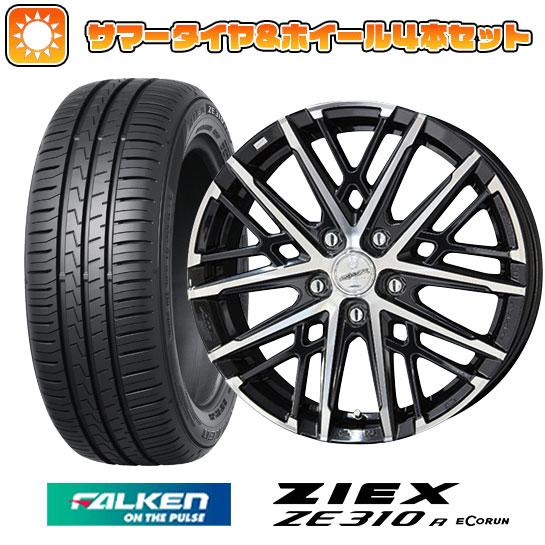 225/55R18 夏タイヤ ホイール４本セット (5/114車用) FALKEN ジークス ZE3...