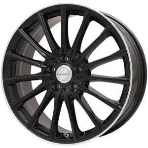 245/30R20 夏タイヤ ホイール4本セット FALKEN アゼニス FK520L (5/114車用) レアマイスター LM-S FS15 (グロスブラック/リムポリッシュ) 20インチ｜ark-tire