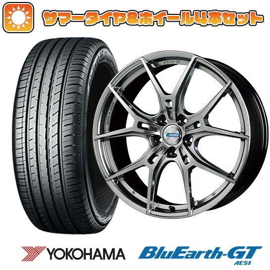235/40R18 夏タイヤ ホイール４本セット (5/114車用) YOKOHAMA ブルーアース...