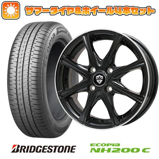 145/80R13 夏タイヤ ホイール4本セット BRIDGESTONE エコピア NH200 C ...