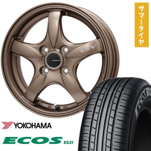 Yokohama ECOS 15インチホイールセット ECOS 165/50R15 夏タイヤ ホイール4本セット エブリイワゴン YOKOHAMA