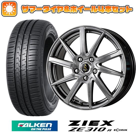 205/60R16 夏タイヤ ホイール4本セット FALKEN ジークス ZE310R エコラン（限...