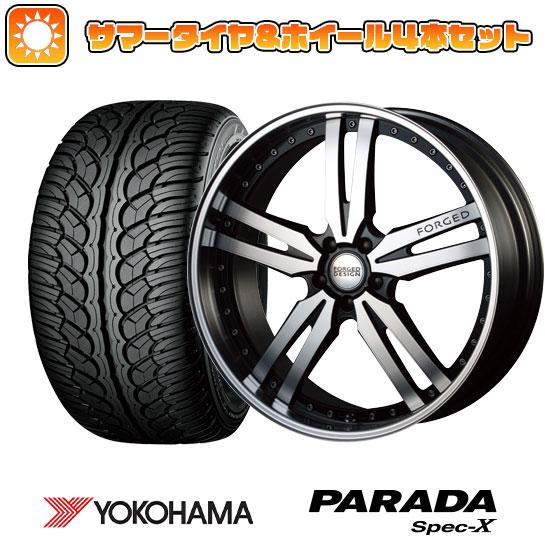 285/45R22 夏タイヤ ホイール4本セット ランクル200 YOKOHAMA PARADA S...