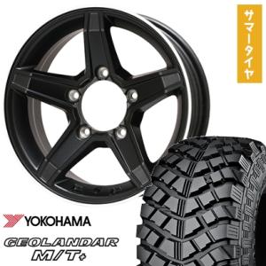 GEOLANDAR ジムニーシエラ 夏タイヤ ホイール4本セット 215/75R15