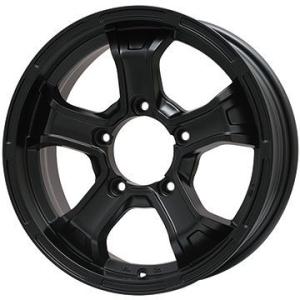 195/80R16 夏タイヤ ホイール4本セット ジムニー DUNLOP グラントレック MT2 BIGWAY B-MUD K(マットブラック) 16インチ