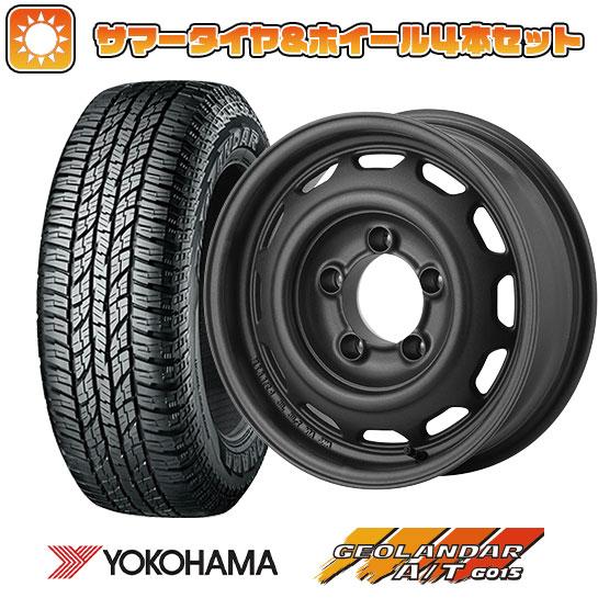 175/80R16 夏タイヤ ホイール4本セット ジムニー YOKOHAMA ジオランダー A/T ...