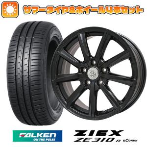 205/55R17 夏タイヤ ホイール4本セット FALKEN ジークス ZE310R エコラン（限定） (5/114車用) BRANDLE E05B 17インチ｜ark-tire