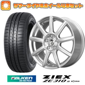 215/45R17 夏タイヤ ホイール4本セット FALKEN ジークス ZE310R エコラン（限定） (5/114車用) TECHNOPIA アルテミス NS9 17インチ｜ark-tire