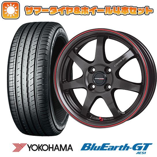 215/50R17 夏タイヤ ホイール4本セット YOKOHAMA ブルーアース GT AE51 (...