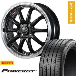 215/60R17 夏タイヤ ホイール4本セット PIRELLI パワジー (5/114車用) BL...