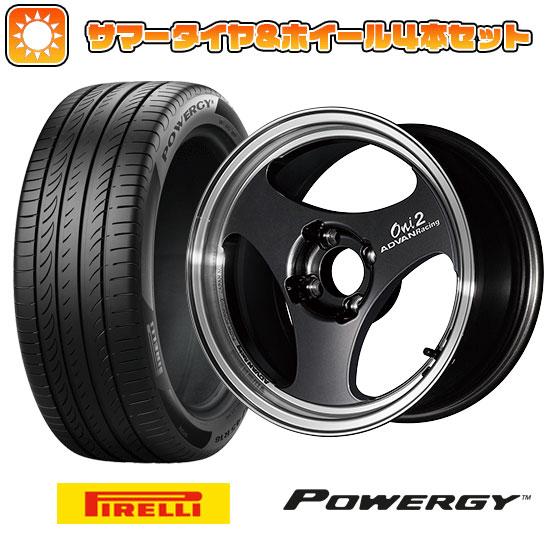 195/55R15 夏タイヤ ホイール４本セット (4/100車用) PIRELLI パワジー ヨコ...