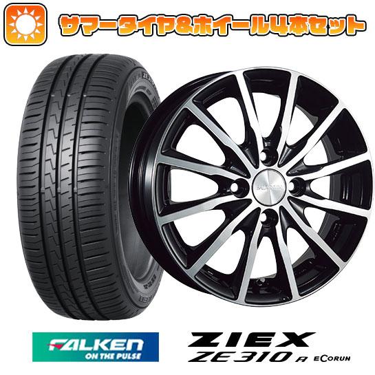 175/65R15 夏タイヤ ホイール４本セット (4/100車用) FALKEN ジークス ZE3...