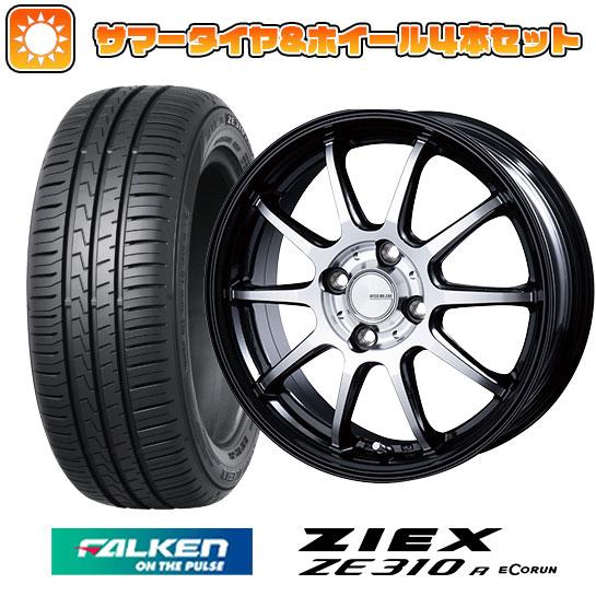 175/65R15 夏タイヤ ホイール４本セット (4/100車用) FALKEN ジークス ZE3...