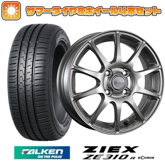 175/65R15 夏タイヤ ホイール４本セット (4/100車用) FALKEN ジークス ZE3...