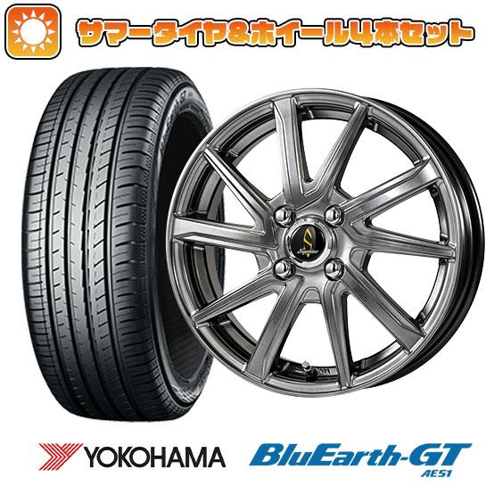 195/45R16 夏タイヤ ホイール4本セット YOKOHAMA ブルーアース GT AE51 (...