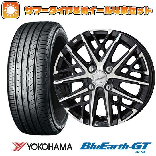 185/65R15 夏タイヤ ホイール４本セット (4/100車用) YOKOHAMA ブルーアース...