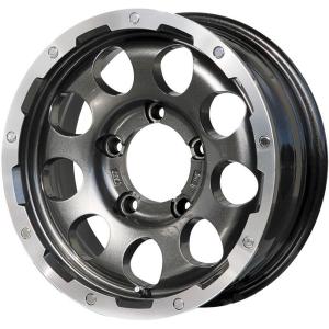 【新品】ジムニーシエラ オールシーズンタイヤ ホイール4本セット 195/80R15 グリップマックス SUREGRIP A/S NANO(限定) レアマイスター LMG CS-9 15インチ｜ark-tire