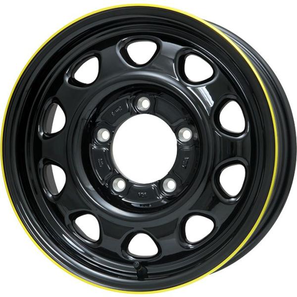 195/80R15 夏タイヤ ホイール4本セット ジムニーシエラ DUNLOP グラントレック AT...