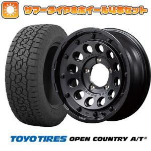 215/75R15 夏タイヤ ホイール4本セット ジムニーシエラ TOYO OPEN COUNTRY A/T III MID ナイトロパワー H12 ショットガン 15インチ