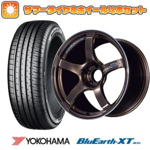 205/55R17 夏タイヤ ホイール4本セット ライズ/ロッキー（ガソリン） YOKOHAMA ブルーアース XT AE61 YOKOHAMA アドバンレーシング TC4 17インチ｜ark-tire