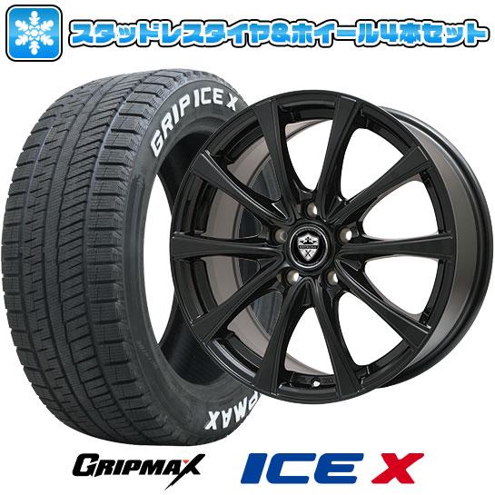 205/55R16 スタッドレスタイヤ ホイール4本セット カローラスポーツ用 GRIPMAX アイ...