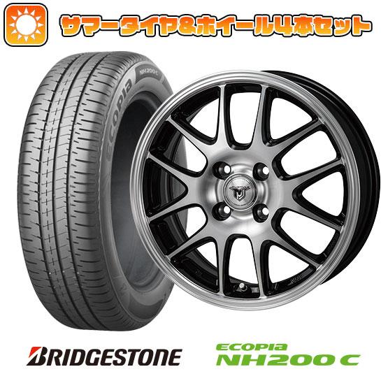 165/65R13 夏タイヤ ホイール4本セット BRIDGESTONE エコピア NH200 C ...