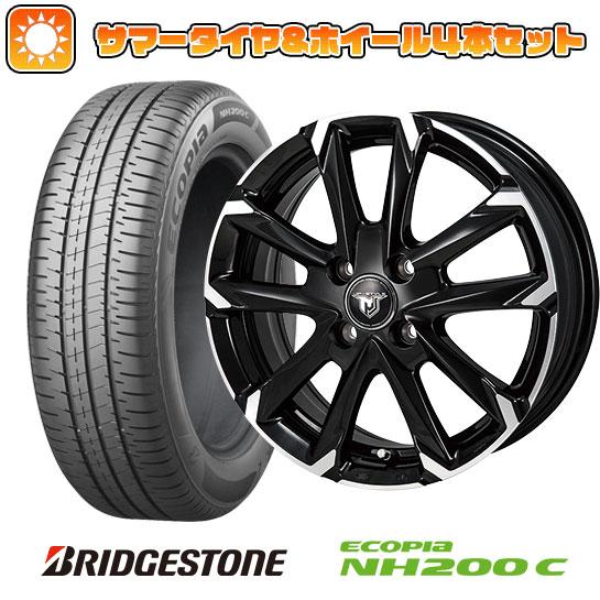 145/80R13 夏タイヤ ホイール4本セット BRIDGESTONE エコピア NH200 C ...