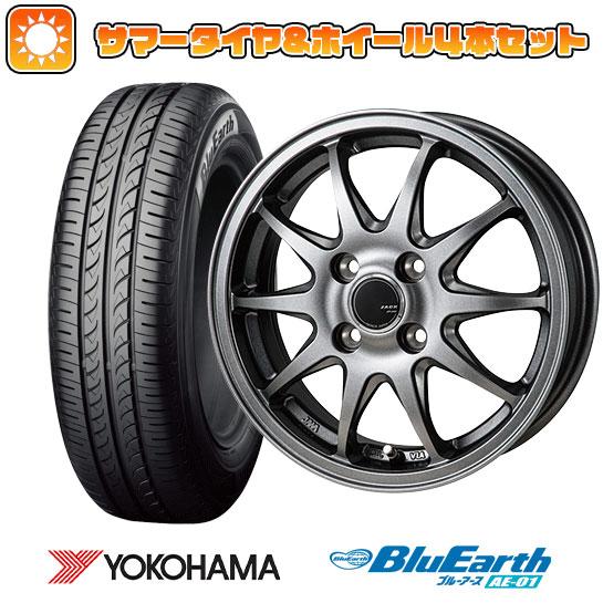 145/80R13 夏タイヤ ホイール４本セット 軽自動車用 YOKOHAMA ブルーアース AE-...