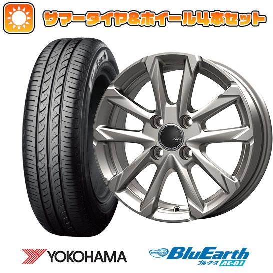 145/80R13 夏タイヤ ホイール４本セット 軽自動車用 YOKOHAMA ブルーアース AE-...