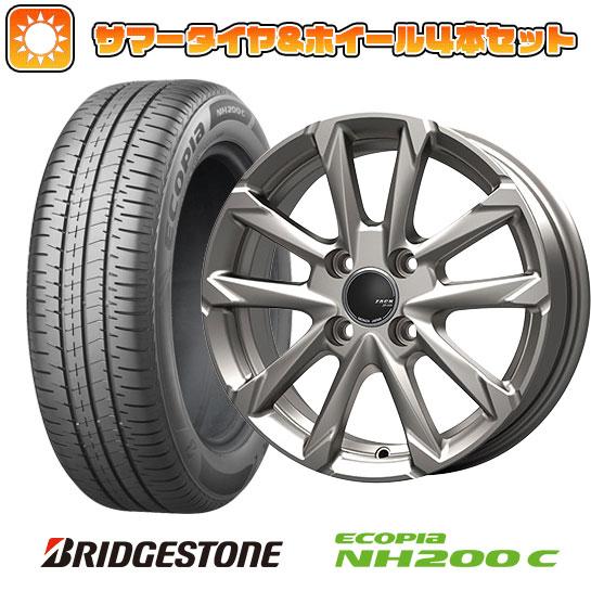 155/65R13 夏タイヤ ホイール４本セット 軽自動車用 BRIDGESTONE エコピア NH...