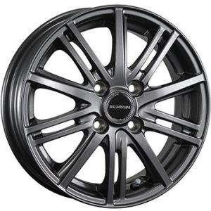 165/70R14 オールシーズンタイヤ ホイール４本セット 軽自動車用（ソリオ ハスラー） KUMHO マーシャル MH22(限定) ブリヂストン バルミナ BR10 14インチ｜ark-tire