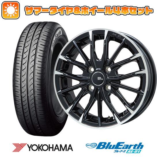 165/65R15 夏タイヤ ホイール4本セット YOKOHAMA ブルーアース AE-01 (軽自...