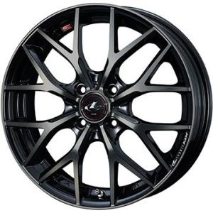 【新品国産4穴100車】 夏タイヤ ホイール4本セット 175/65R14 ミレバー ハーモニック MP270(限定) ウェッズ レオニス MX 14インチ｜ark-tire