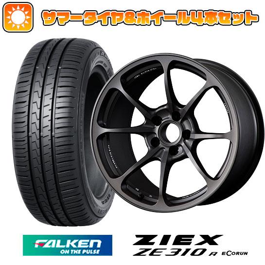 225/40R18 夏タイヤ ホイール４本セット (5/100車用) FALKEN ジークス ZE3...